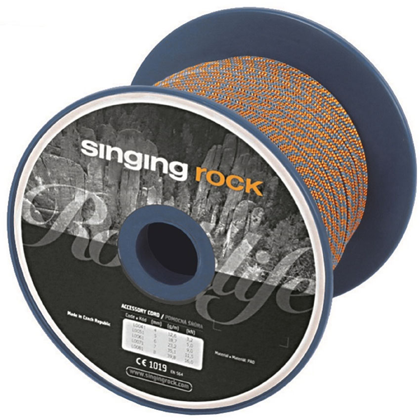 šňůra SINGING ROCK Accessory Cord 5mm orange